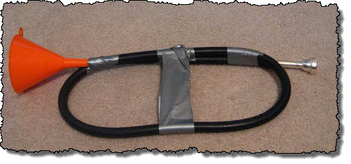 Homemade trumpet