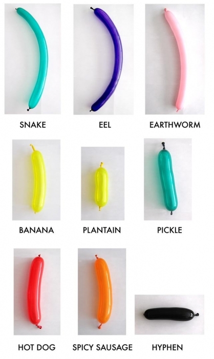 Easy balloon sculptures