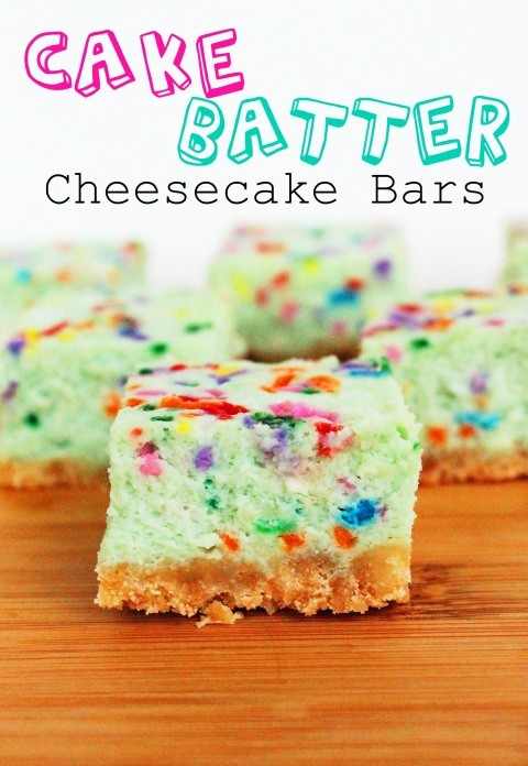 cake batter cheesecake