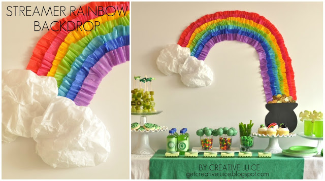 rainbow collage