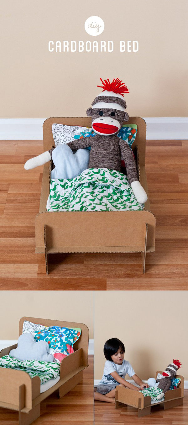 DIY-Cardboard-Bed