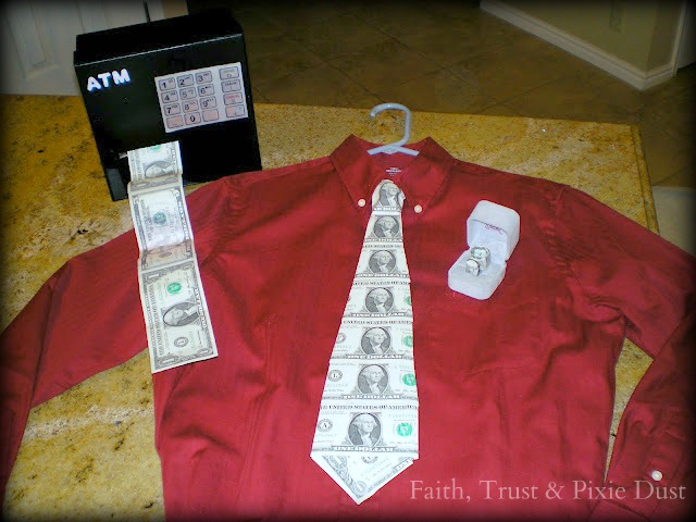 how to make a money tie - michellelunt.com