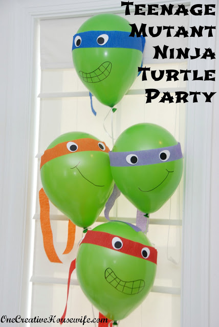 Ninja Turtle Balloons