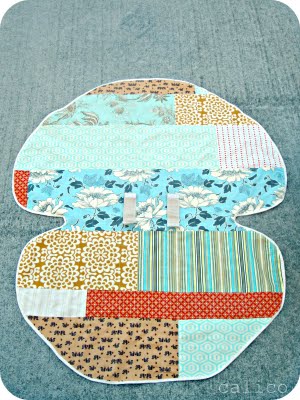 carseat blanket shape