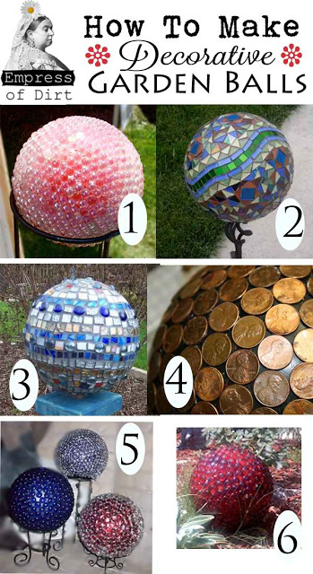 DIY Decorative Garden Balls
