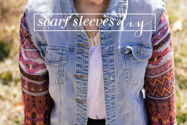 Scarf sleeves diy