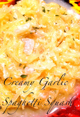 Creamy Garlic Spaghetti Squash 1
