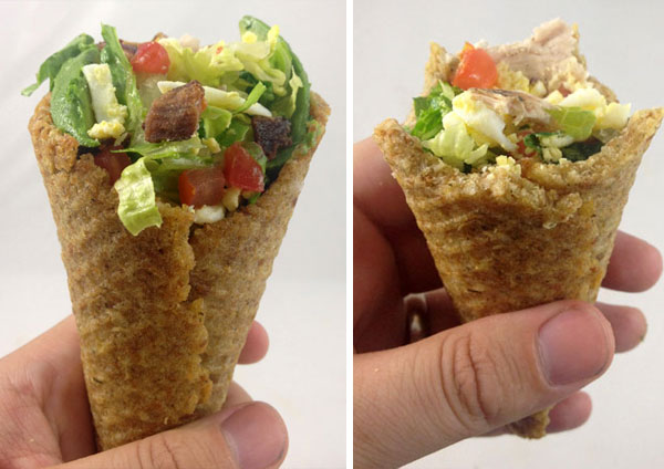 crouton-cone-salad-eat
