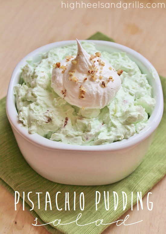 pistachio pudding labeled