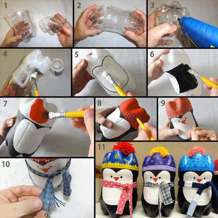penguin-plastic-bottle-craft