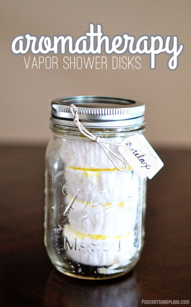 diy-aromatherapy-vapor-shower-disks