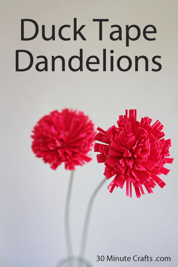 Duck-Tape-Dandelions