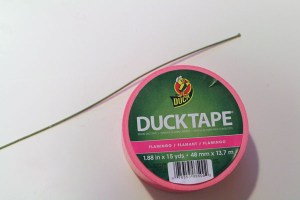 supplies-for-Duck-Tape-Dandelion