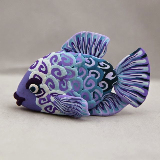 polymer clay fish tutorial