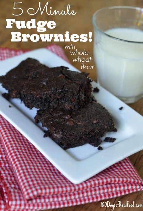 5-Minute-Fudge-Brownies-from-100-Days-of-RealFood
