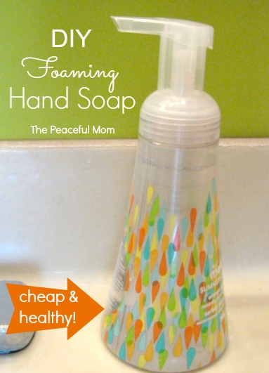 DIY-Foaming-Hand-Soap-cheap-healthy-The-Peaceful-Mom