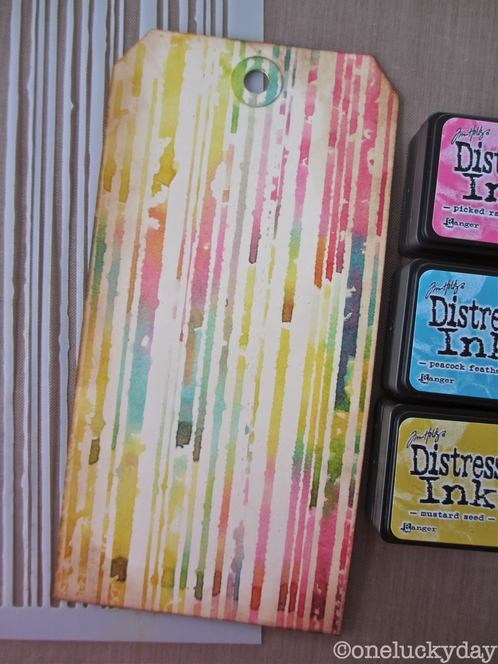 Watercolor Stencil Pressing – Do It And How