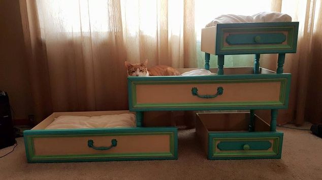 you-won-t-believe-what-my-customer-did-with-old-drawers-diy-pets-pets-animals