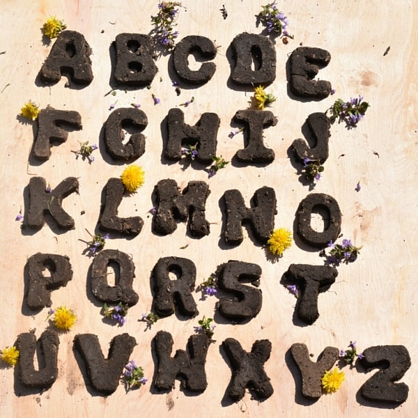 Make a Mud Alphabet – Do It And How