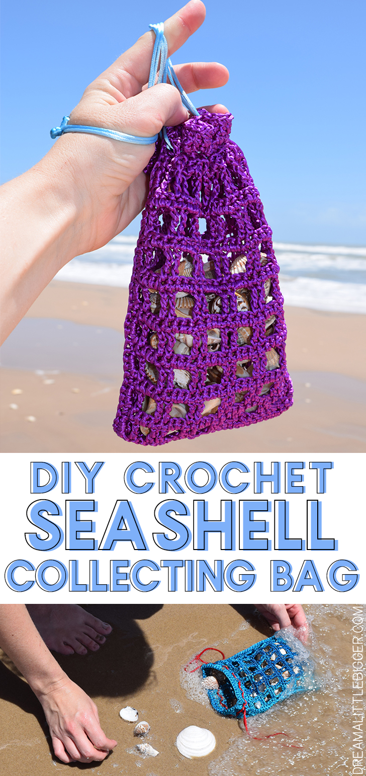 crochet-mesh-seashell-collecting-beach-bag-dreamalittlebigger