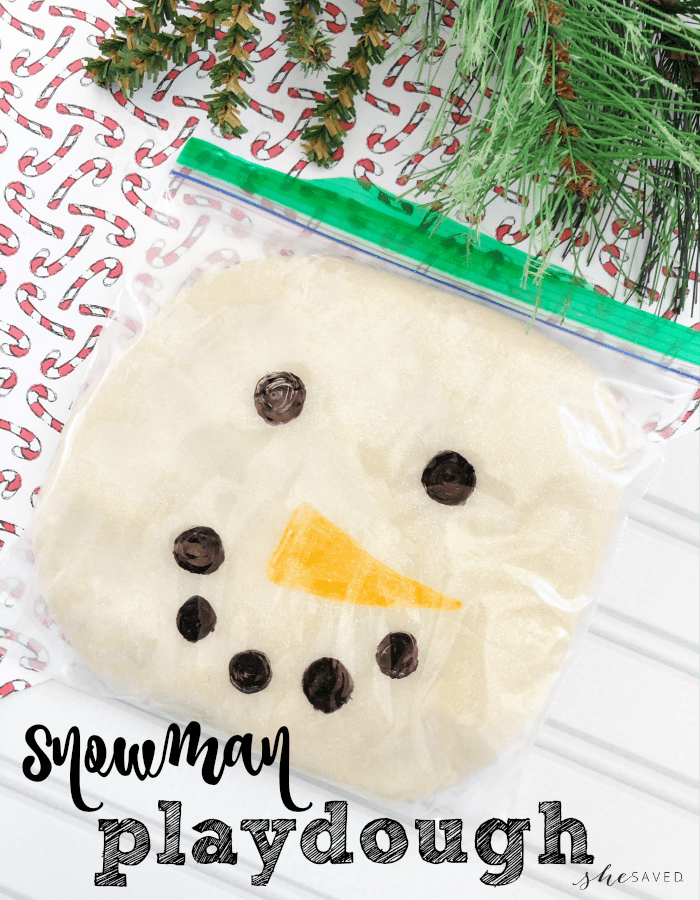 Snowman-Playdough-Craft