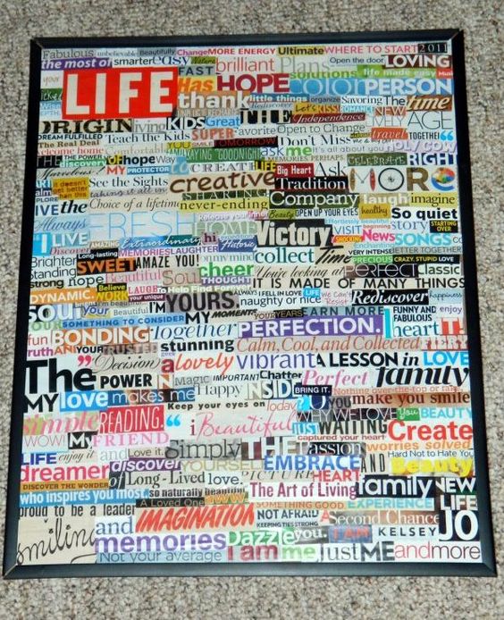 Magazine Collage Project – Do It And How