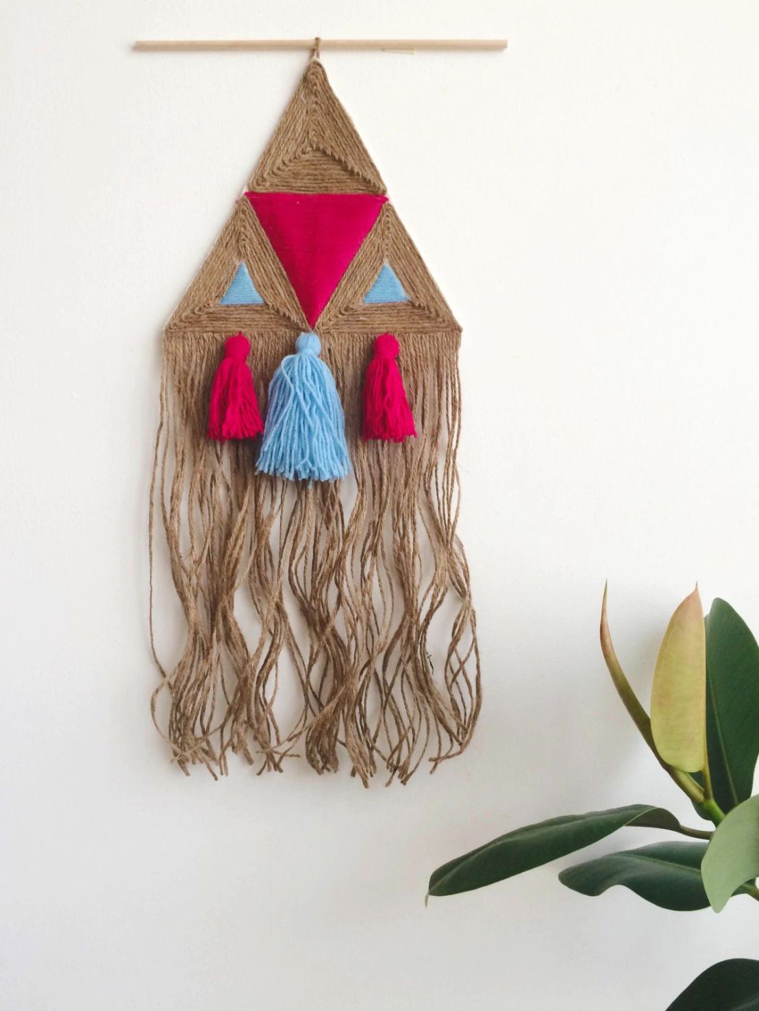 Jute-wall-hanging-project