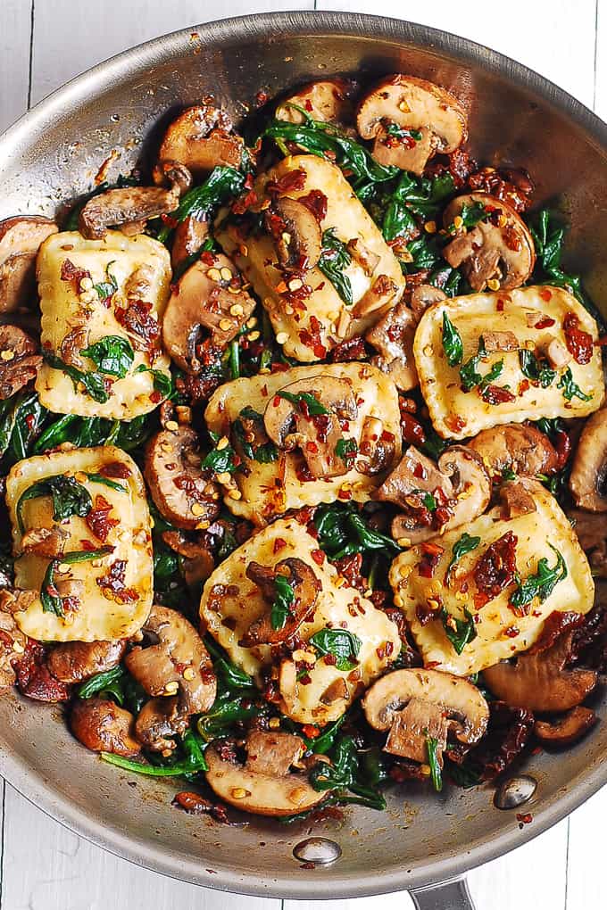 mushroom-ravioli