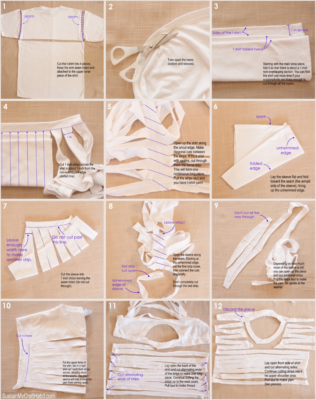 Make-your-own-t-shirt-yarn-using-tshirt-with-seams