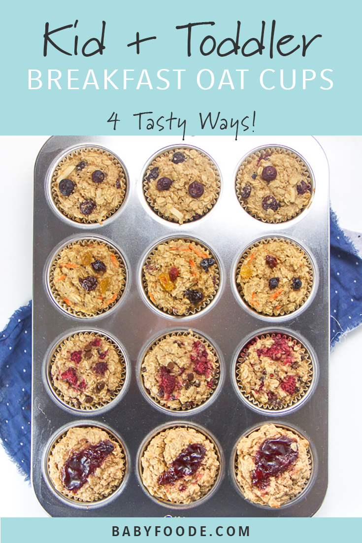 Theseallergy-friendlyToddlerBreakfastOatCupsareabouttomakeyourcrazymorningsawholeloteasierandmoredeliciousTheyaremadewithwholefoodingredientssuchasoatsbananascoconutoilandmaplesyrupandarerefineds