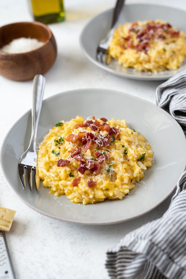 pumpkin-risotto-bacon-instant-pot-1