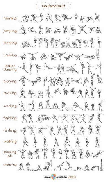 Drawing People in Action – Do It And How