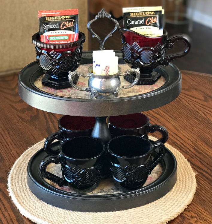 From-picture-frame-to-Two-Tier-Shelf